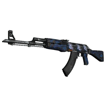 StatTrak™ AK-47 | Blue Laminate (Factory New)
