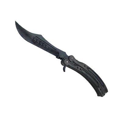 ★ Butterfly Knife | Blue Steel (Battle-Scarred)