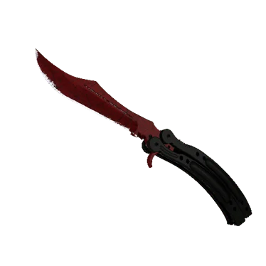 ★ Butterfly Knife | Crimson Web (Field-Tested)