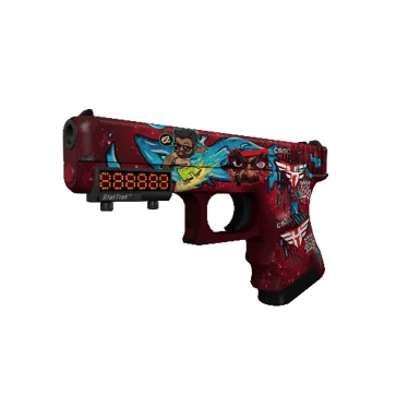 Glock-18 | Water Elemental (Minimal Wear)