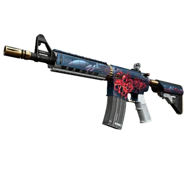 M4A4 | Spider Lily (Minimal Wear)