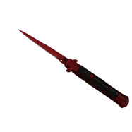 ★ Stiletto Knife \| Crimson Web (Field-Tested)
