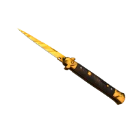 ★ Stiletto Knife \| Tiger Tooth (Factory New)