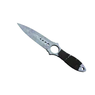 ★ Skeleton Knife \| Blue Steel (Well-Worn)