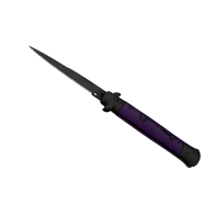 ★ Stiletto Knife \| Ultraviolet (Minimal Wear)