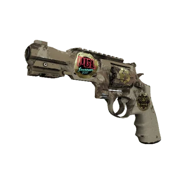 Souvenir R8 Revolver | Desert Brush (Battle-Scarred)