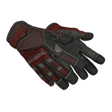 ★ Specialist Gloves | Crimson Web (Minimal Wear)