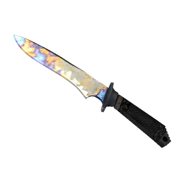 ★ Classic Knife | Case Hardened (Well-Worn)