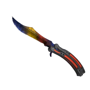 ★ Butterfly Knife | Marble Fade (Factory New)