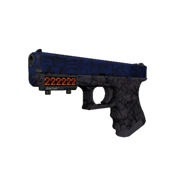 Glock-18 | Blue Fissure (Field-Tested)