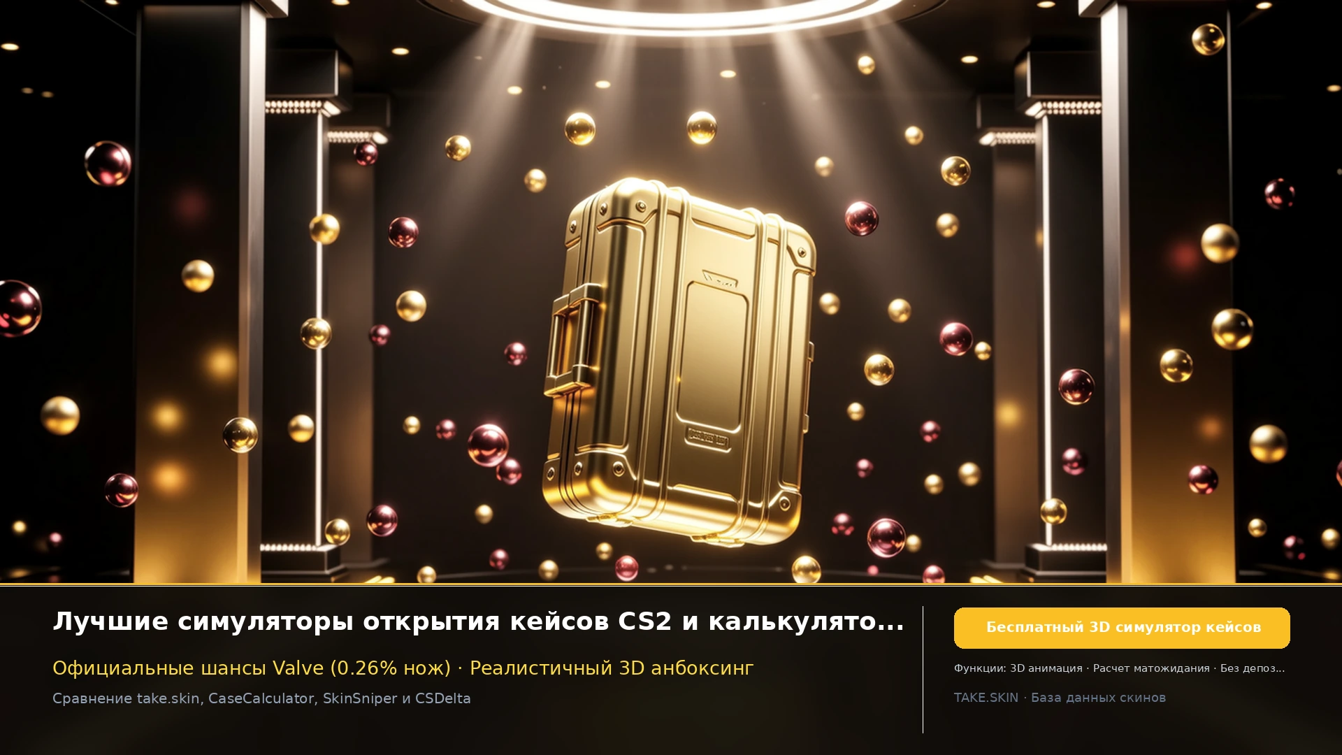 Лучшие симуляторы открытия кейсов CS2 и калькуляторы ROI в 2026 году