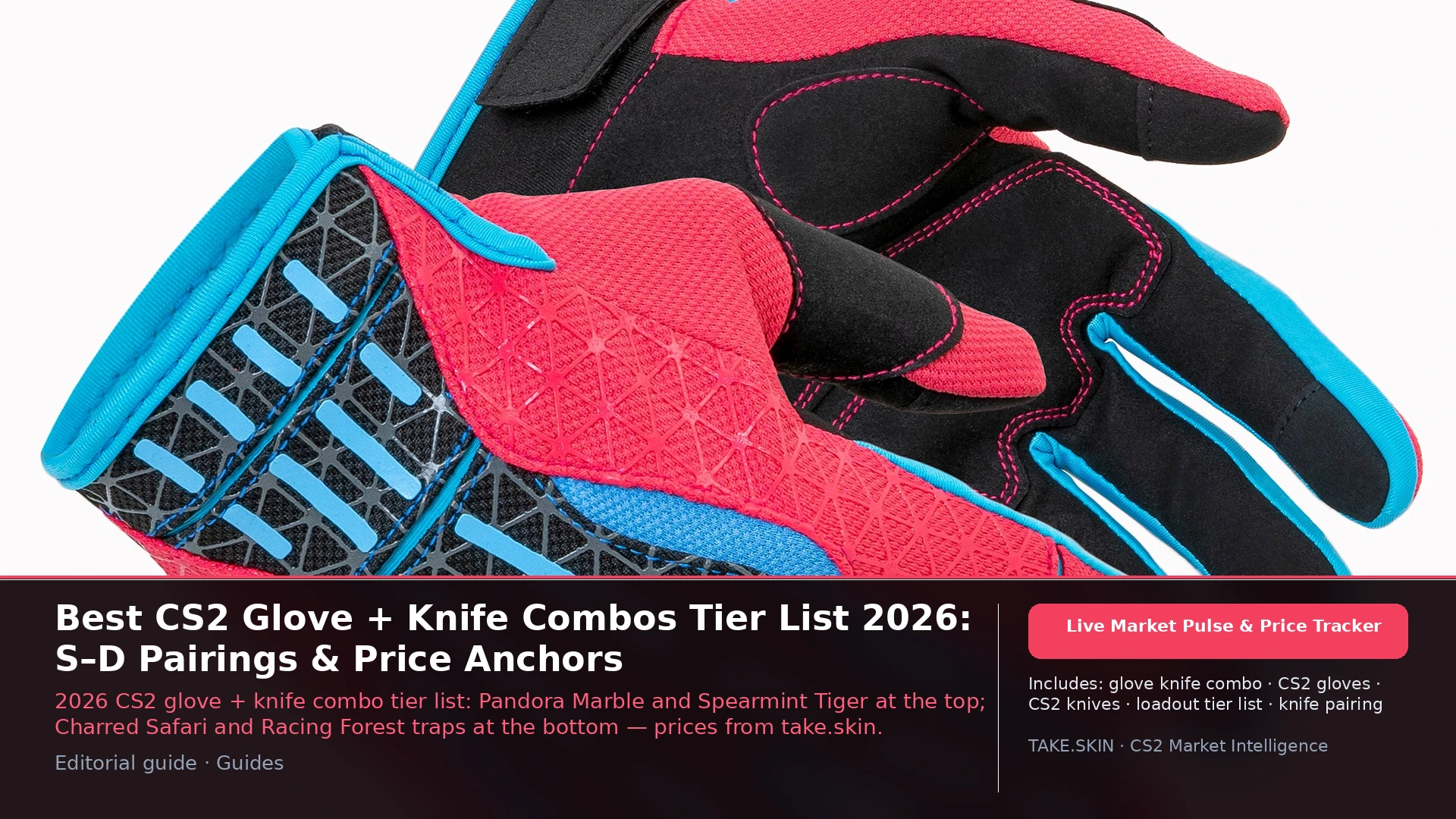 Best CS2 Glove + Knife Combos Tier List 2026: S–D Pairings & Price Anchors