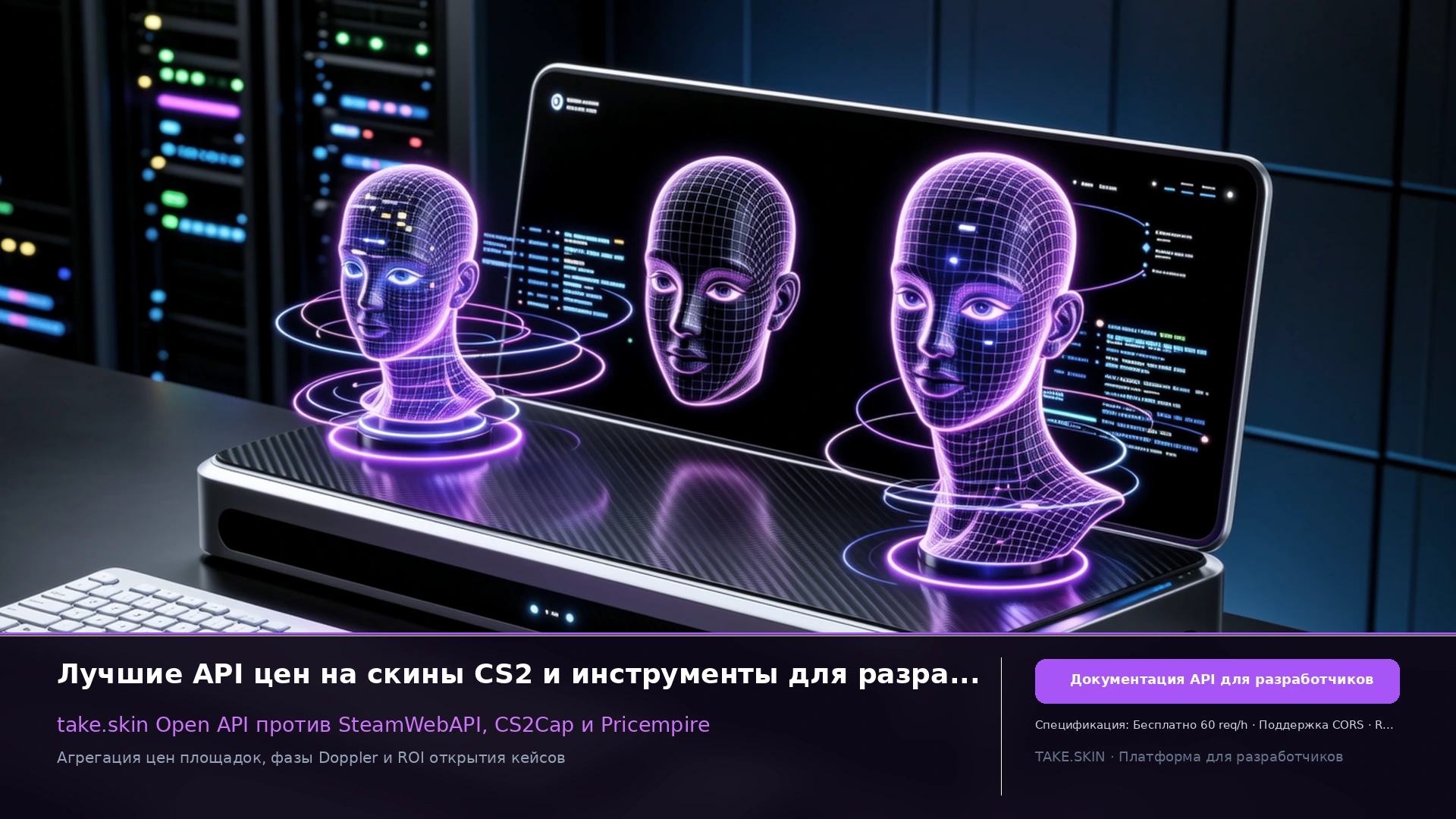 Лучшие API для оценки скинов CS2 и инструменты для разработчиков в 2026 — take.skin против CS2Cap, SteamWebAPI, Pricempire