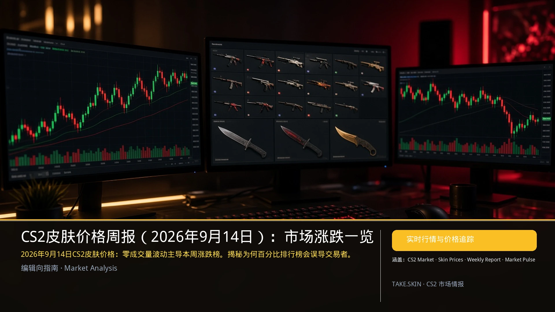 CS2皮肤价格周报(2026年9月14日):市场涨跌一览