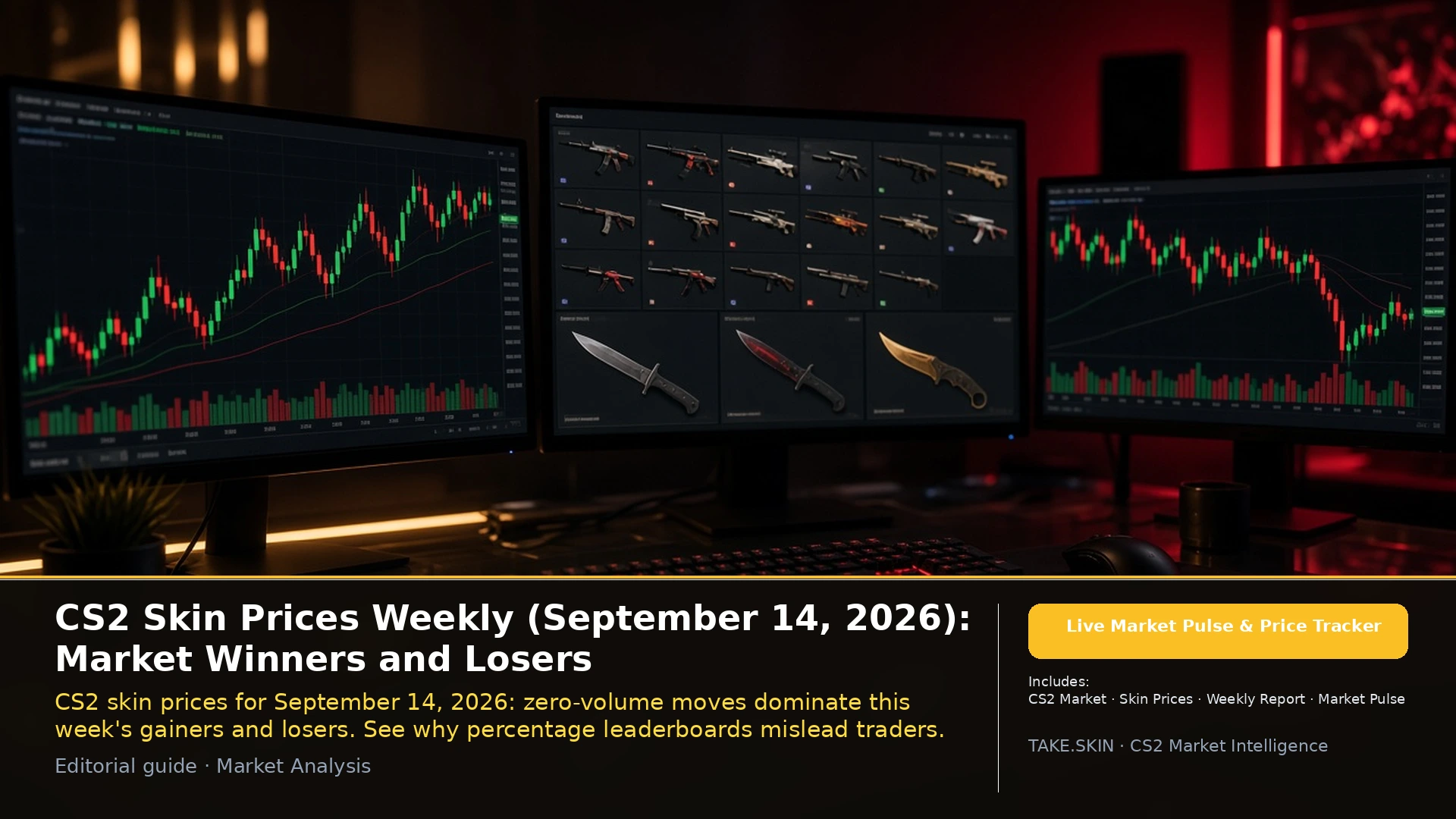 CS2 Skin Prices Weekly (September 14, 2026): Market Winners and Losers