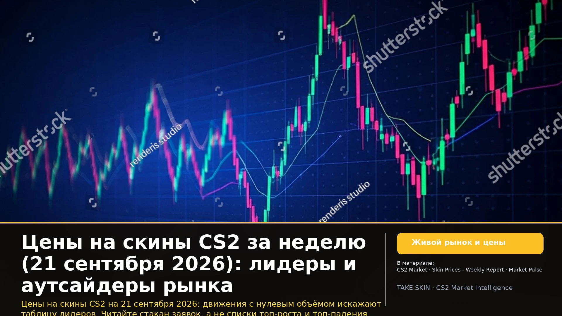 Цены на скины CS2 за неделю (21 сентября 2026): лидеры и аутсайдеры рынка