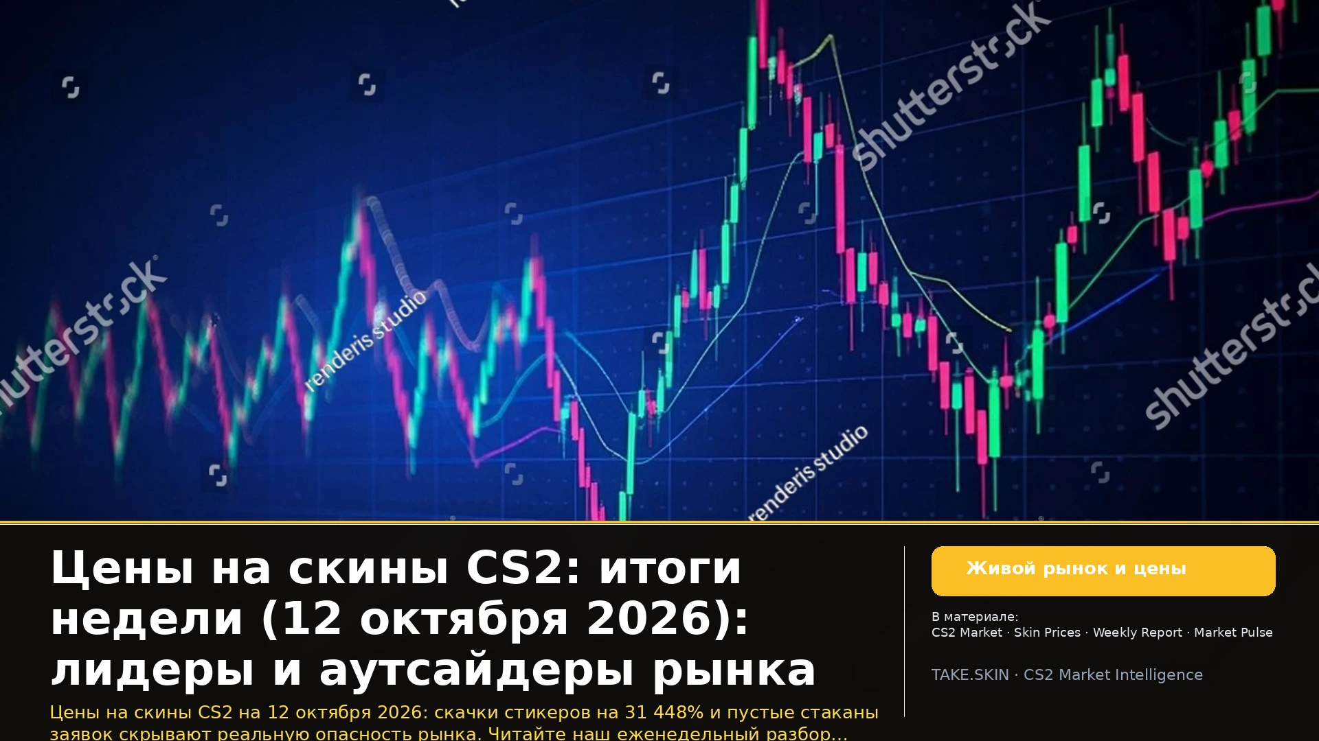 Цены на скины CS2: итоги недели (12 октября 2026): лидеры и аутсайдеры рынка