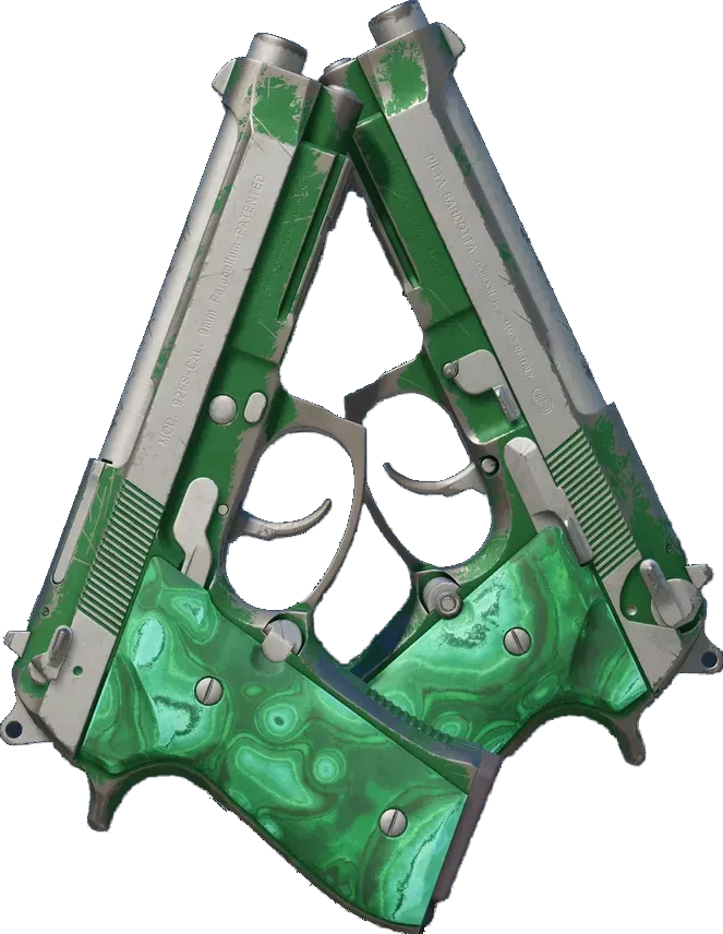 Polished Malachite (well-worn) Preview