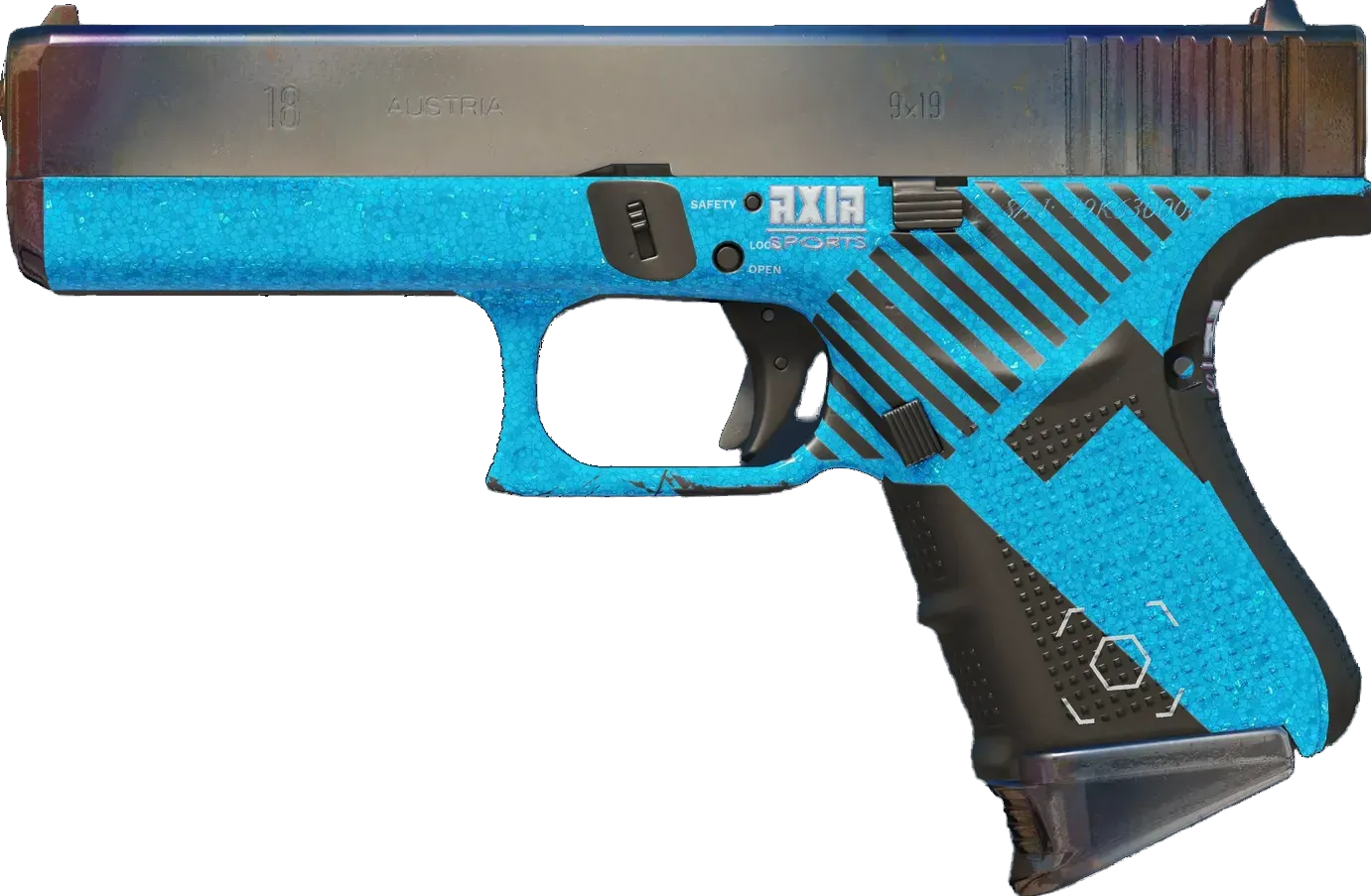 Glock-18 | 格洛克18型 | AXIA (略有磨损)