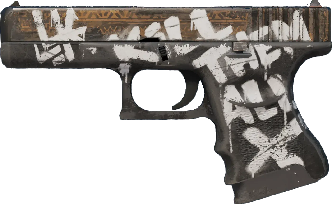 Glock-18 | 格洛克18型(StatTrak™) | 荒野反叛 (久经沙场)