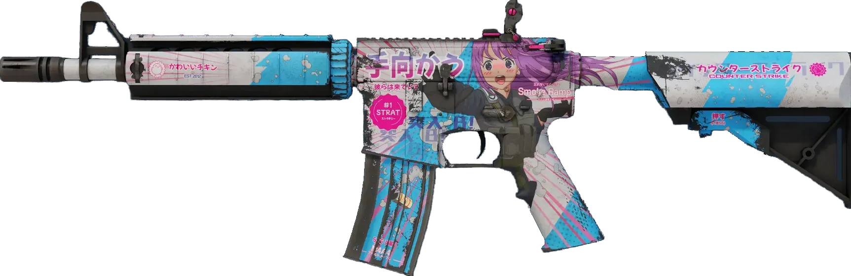 Temukau (stattrak well-worn) Preview