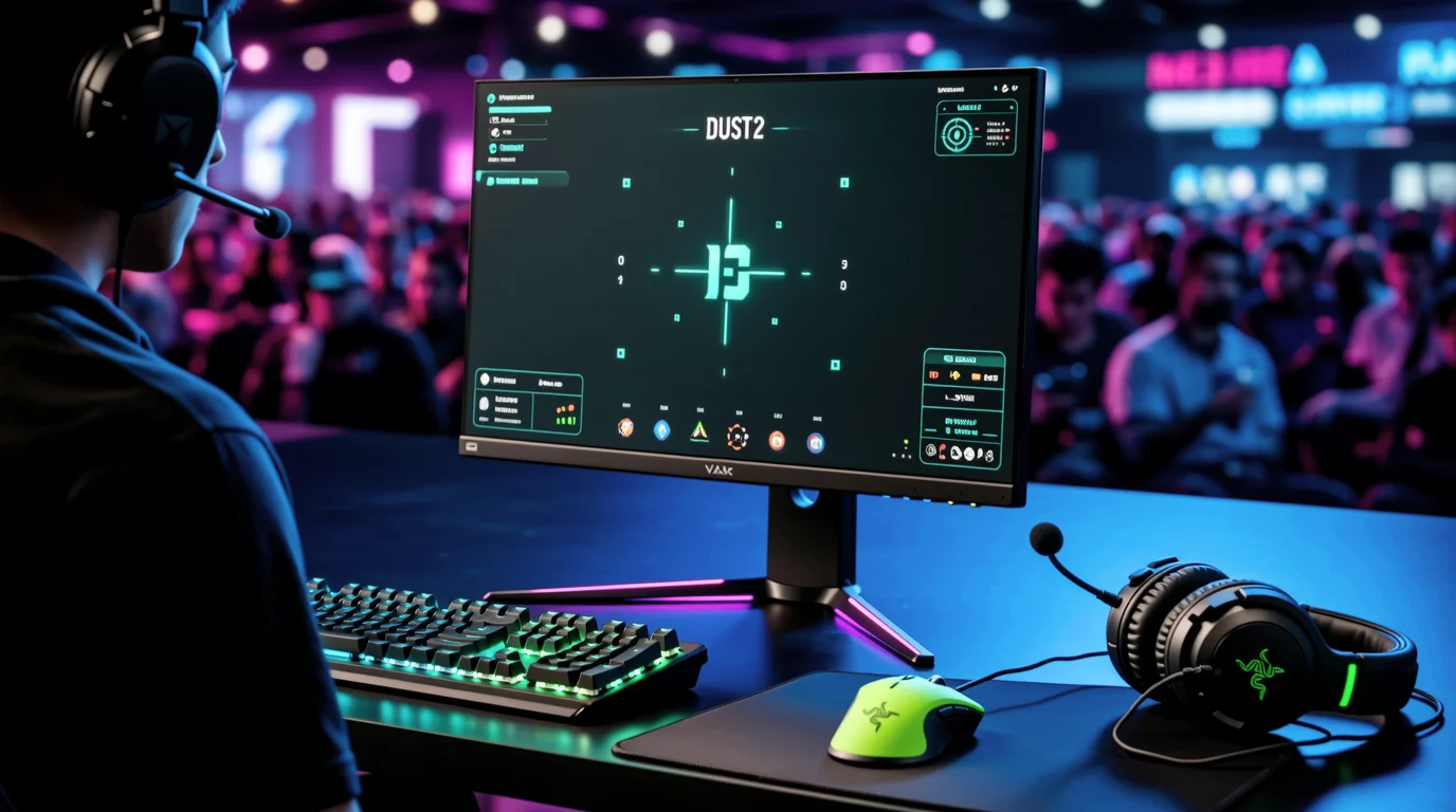 Setările CS2 și codul de crosshair ale lui mezii — Configurația vedetei Team Vitality