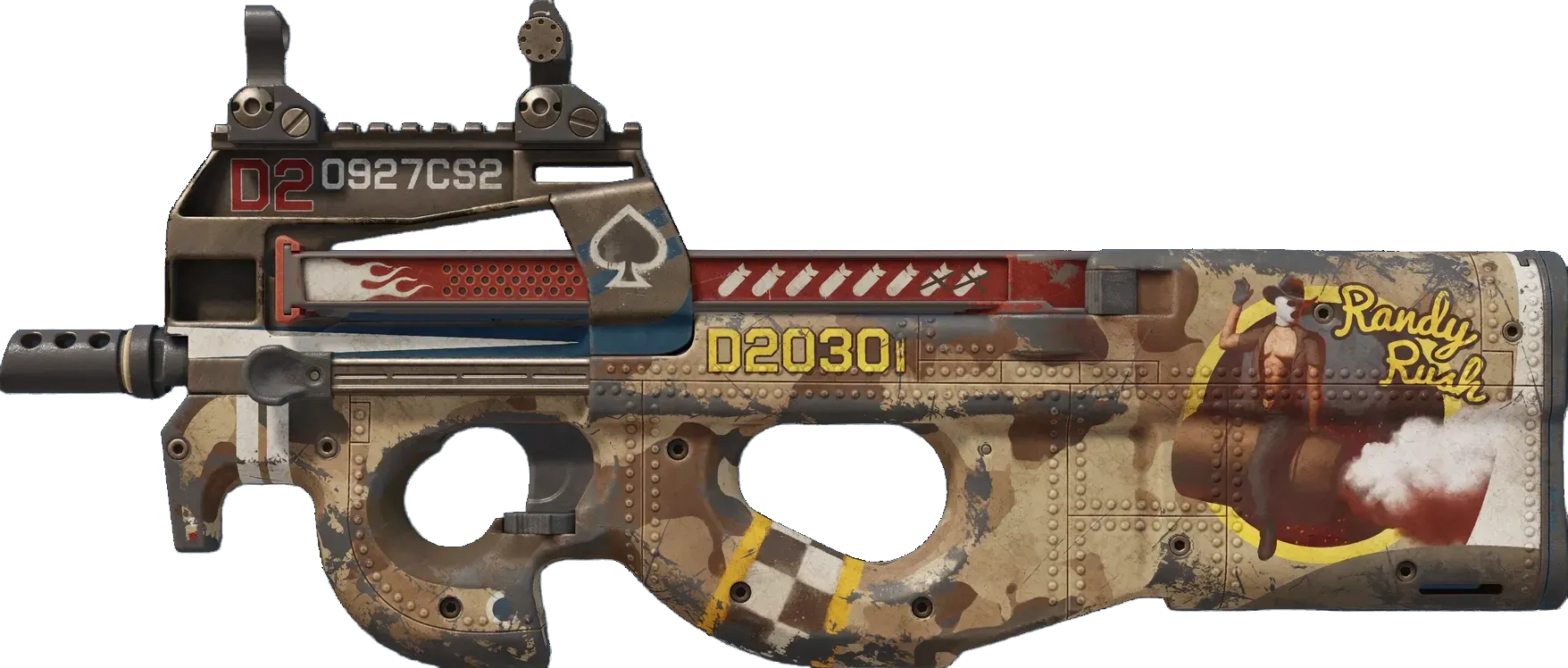 Randy Rush (stattrak battle-scarred) Preview