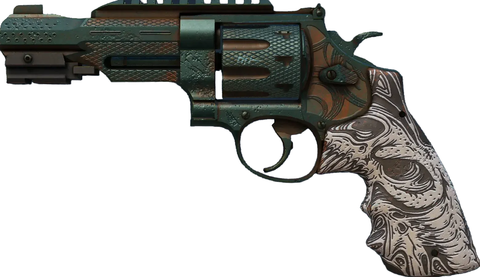 Bone Forged (stattrak well-worn) Preview
