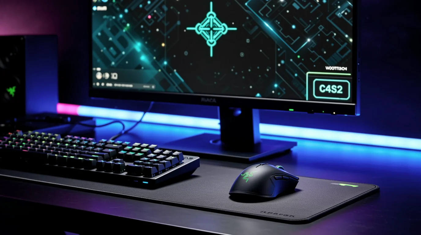 إعدادات لعبة rain في CS2 وكود الكروسير — إعدادات نجم فريق 100 Thieves