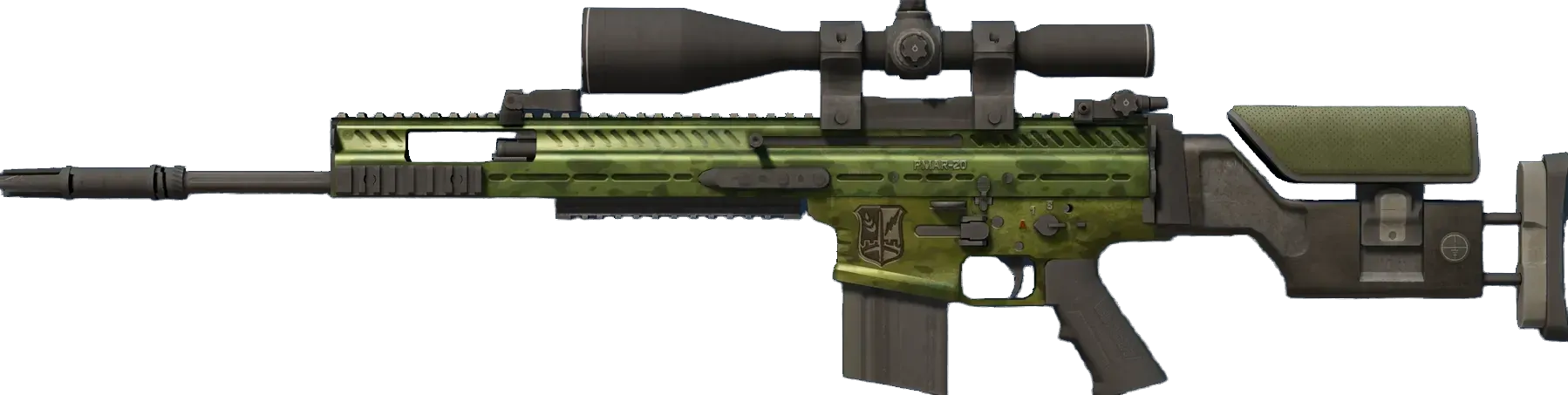 Green Marine (well-worn) Preview