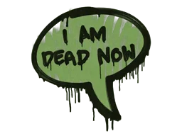 Sealed Graffiti Dead Now Frog Green