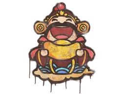 Sealed Graffiti God Of Fortune