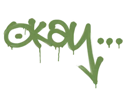 Sealed Graffiti Okay