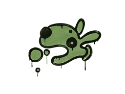 Sealed Graffiti Popdog Cash Green