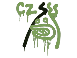Sealed Graffiti Recoil Cz-75 Wire Blue