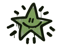 Sealed Graffiti Shining Star