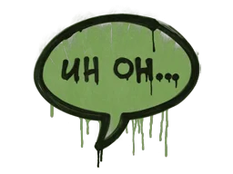 Sealed Graffiti Uh Oh