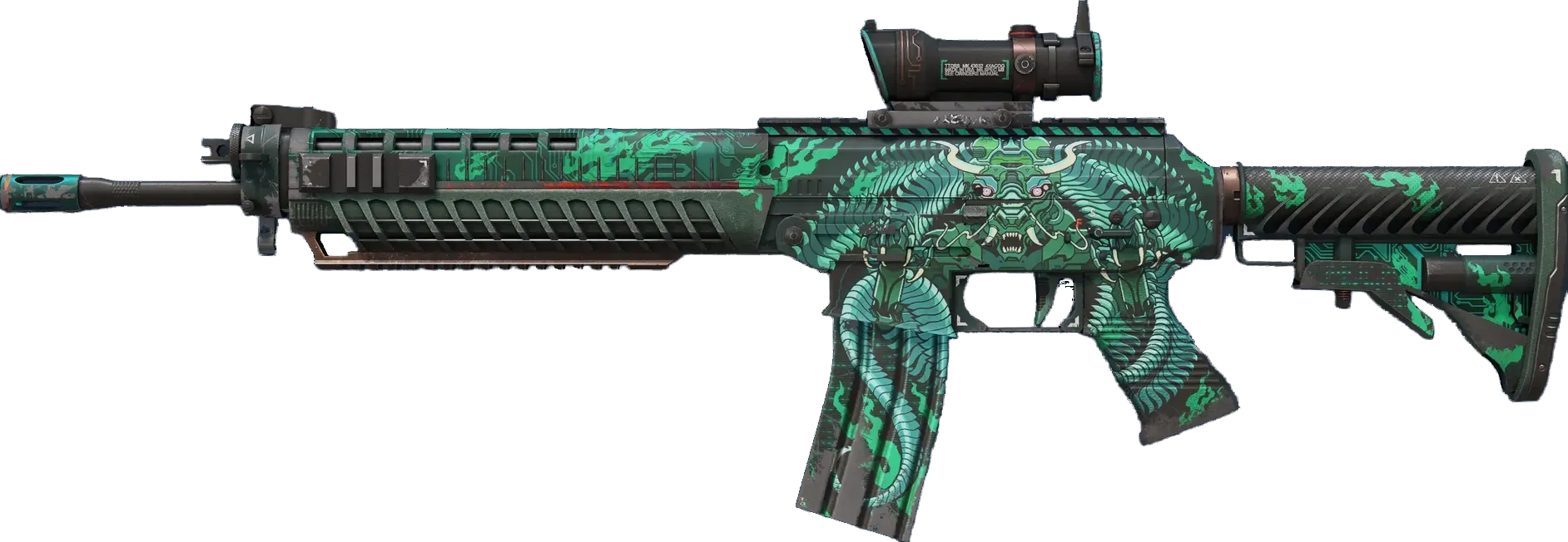 Dragon Tech (stattrak field-tested) Preview