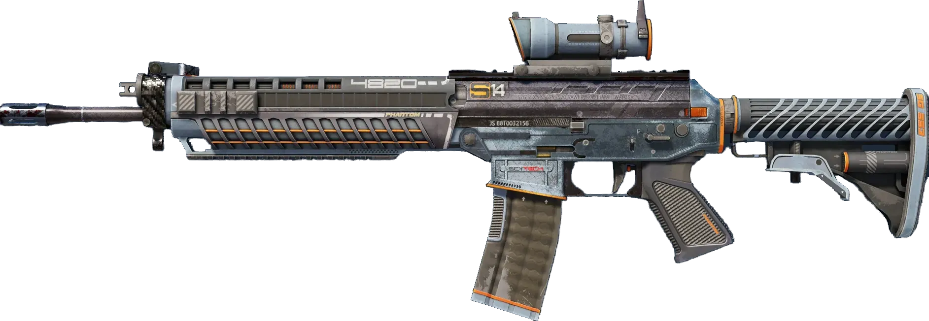 Phantom (stattrak battle-scarred) Preview