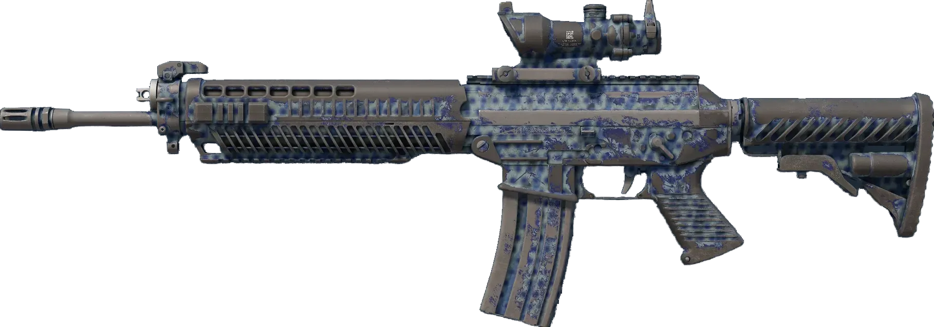 Waves Perforated (battle-scarred) Preview